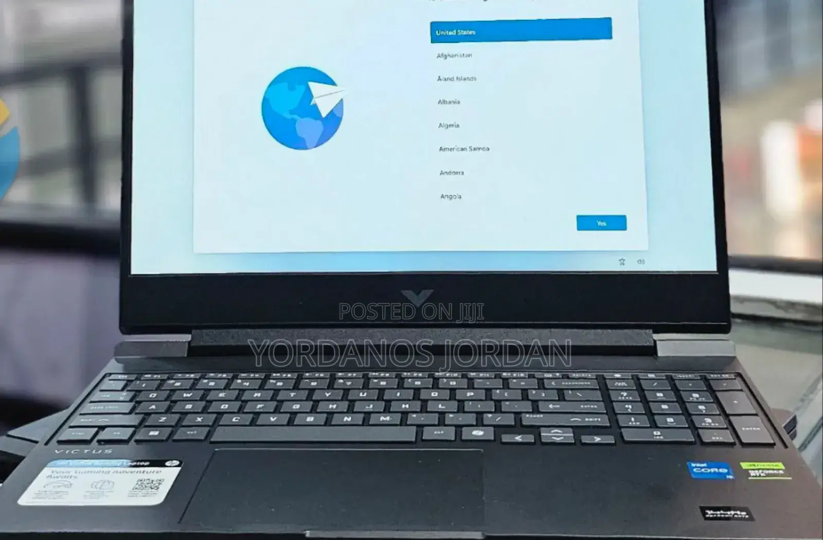 New Laptop HP Victus 15 8GB Intel Core I5 SSD 512GB