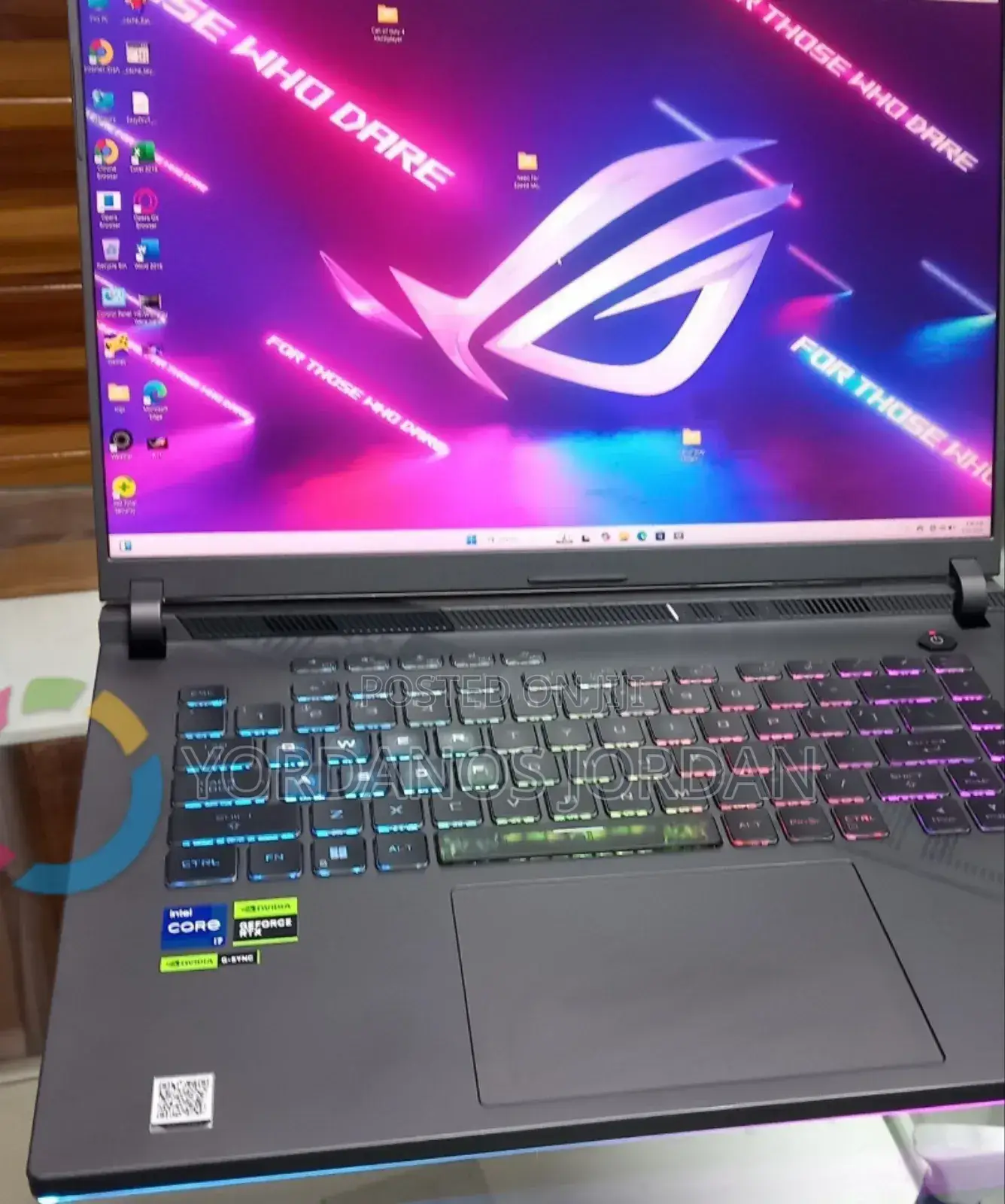 New Laptop Asus ROG Strix G16 G614 16GB Intel Core i7 SSD 1T