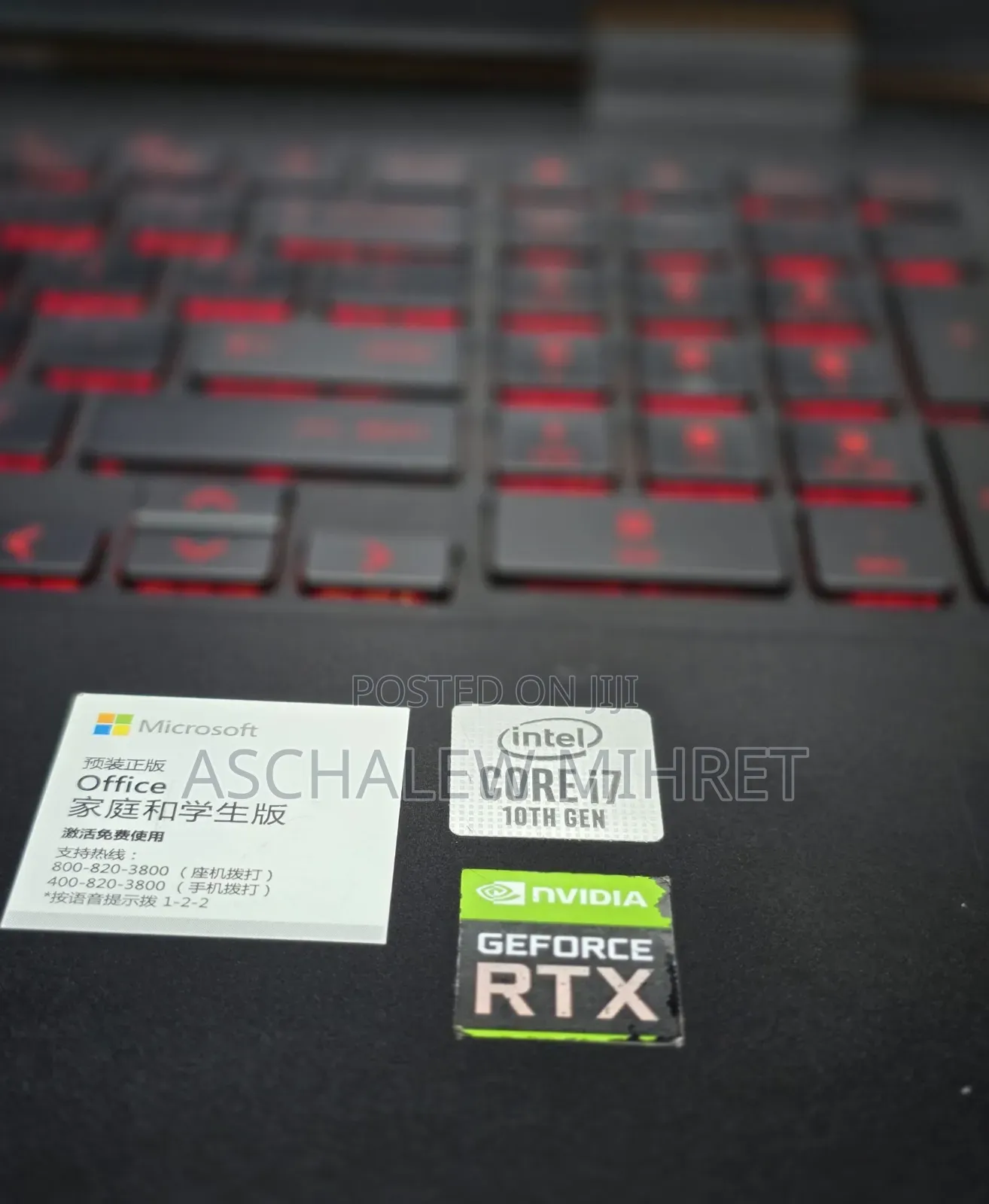 New Laptop HP Omen 15 16GB Intel Core I7 SSD 512GB