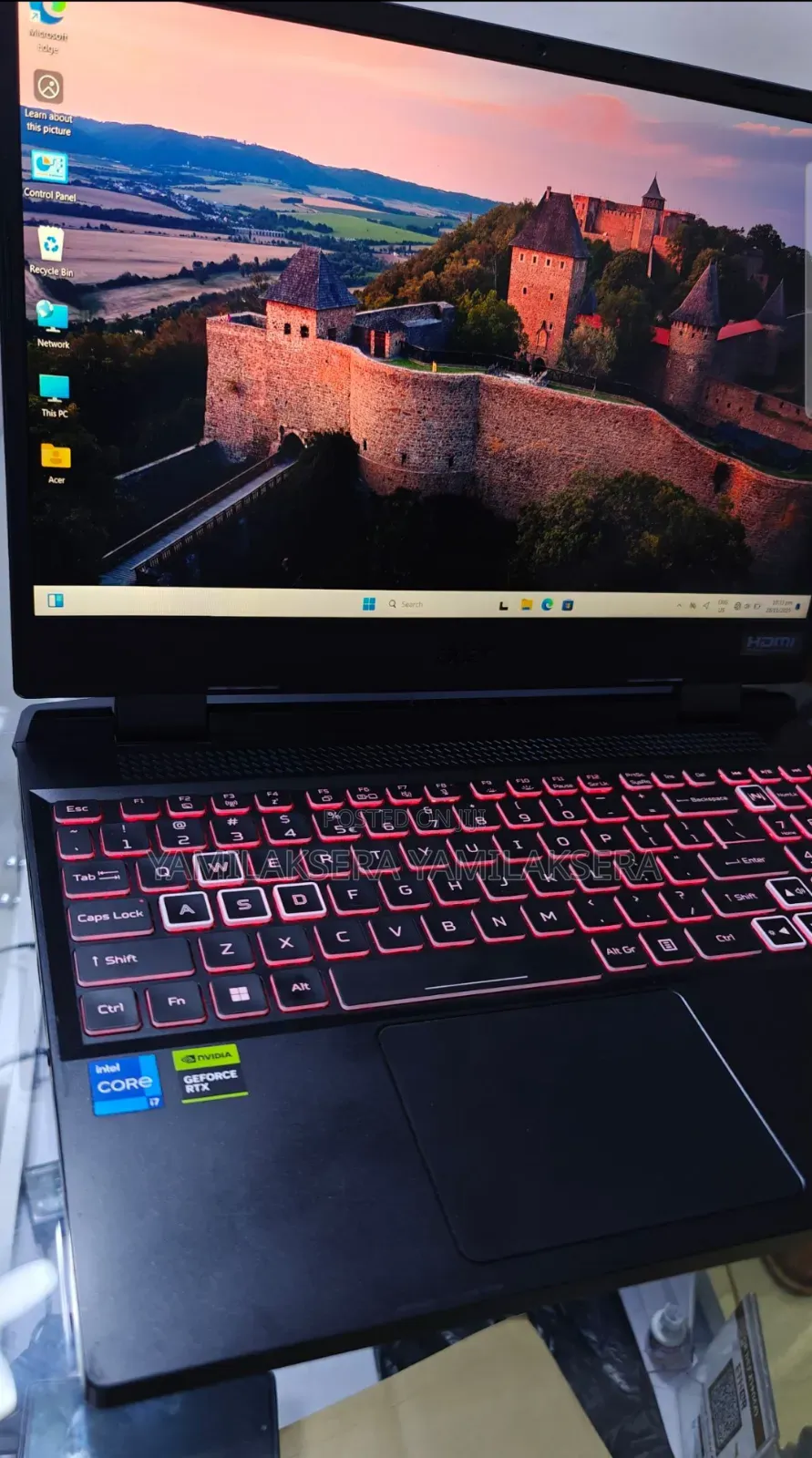 New Laptop Acer Nitro 5 16GB Intel Core I7 SSD 1T