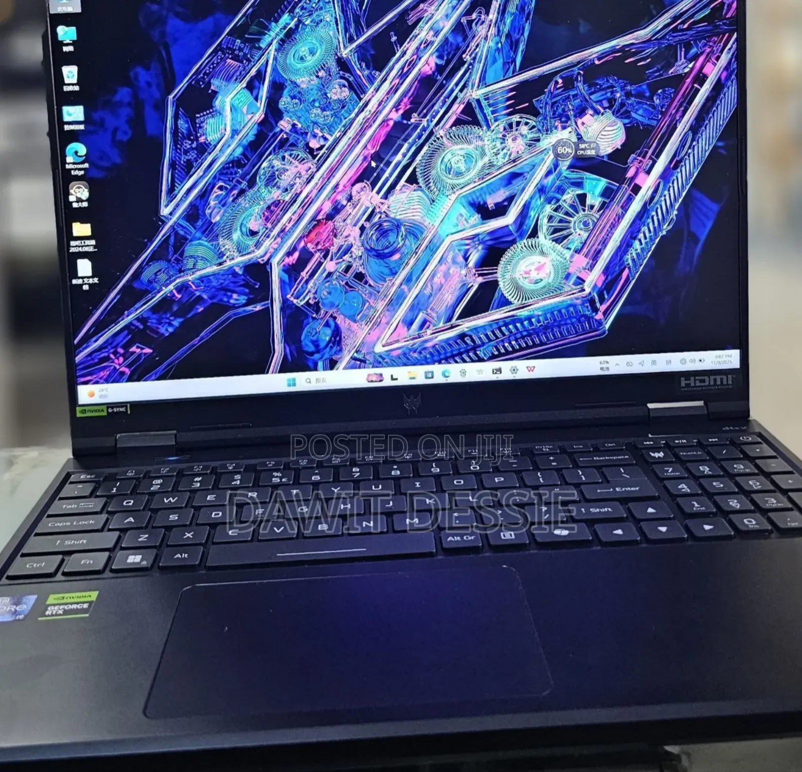 New Laptop Acer Predator Helios Neo 16 16GB Intel Core I9 SSD 1T