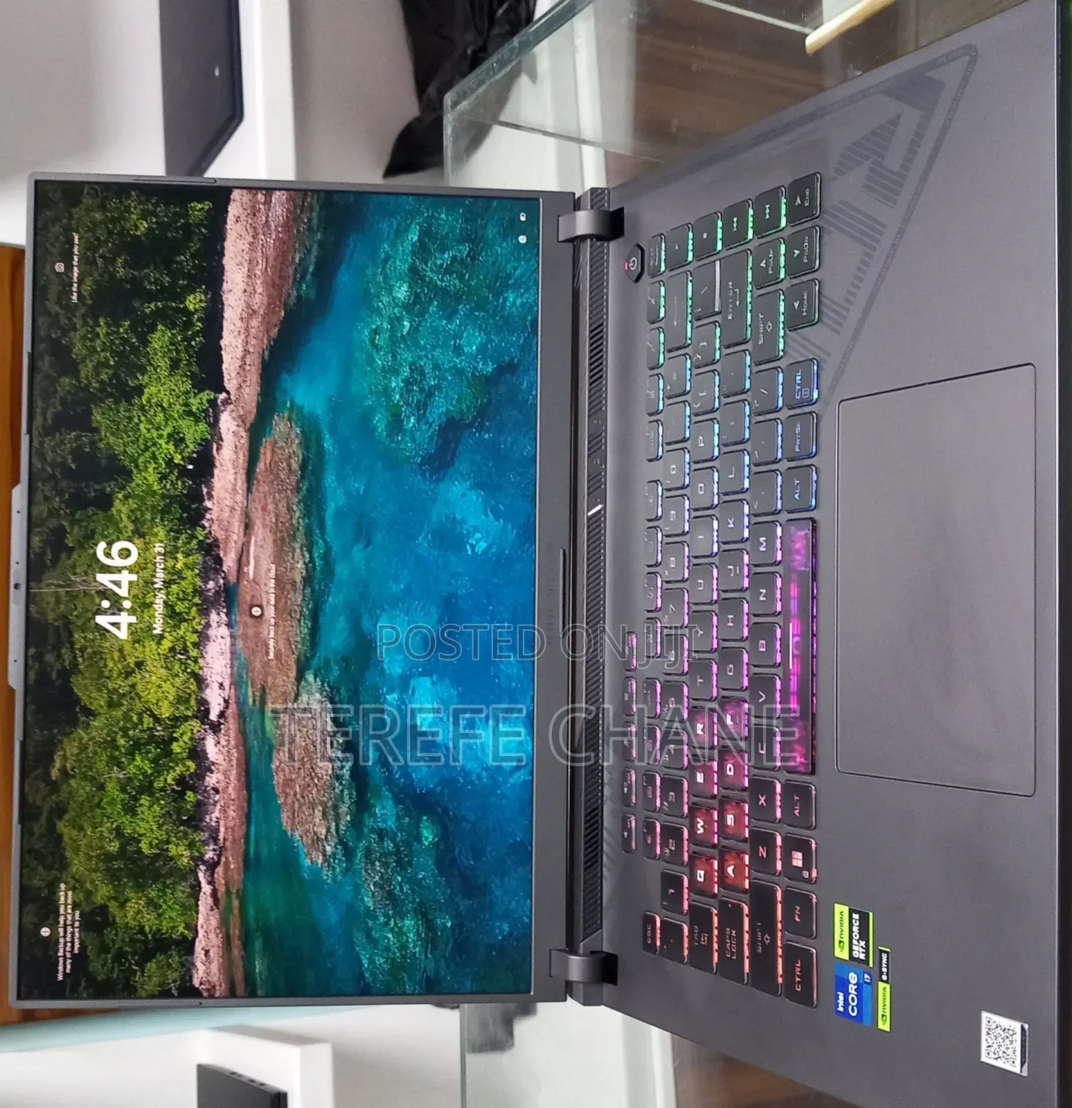 New Laptop Asus ROG Strix G15 32GB Intel Core I9 SSD 1T