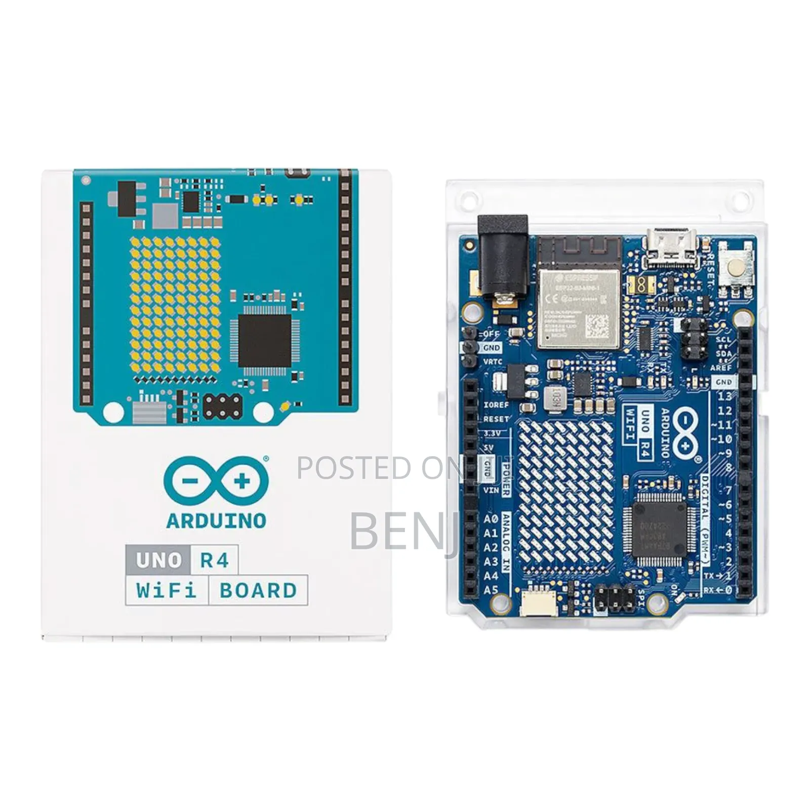 Arduino Uno R4 Wifi Development Board | Ra4m1 | Esp32-S3 | Bluetooth