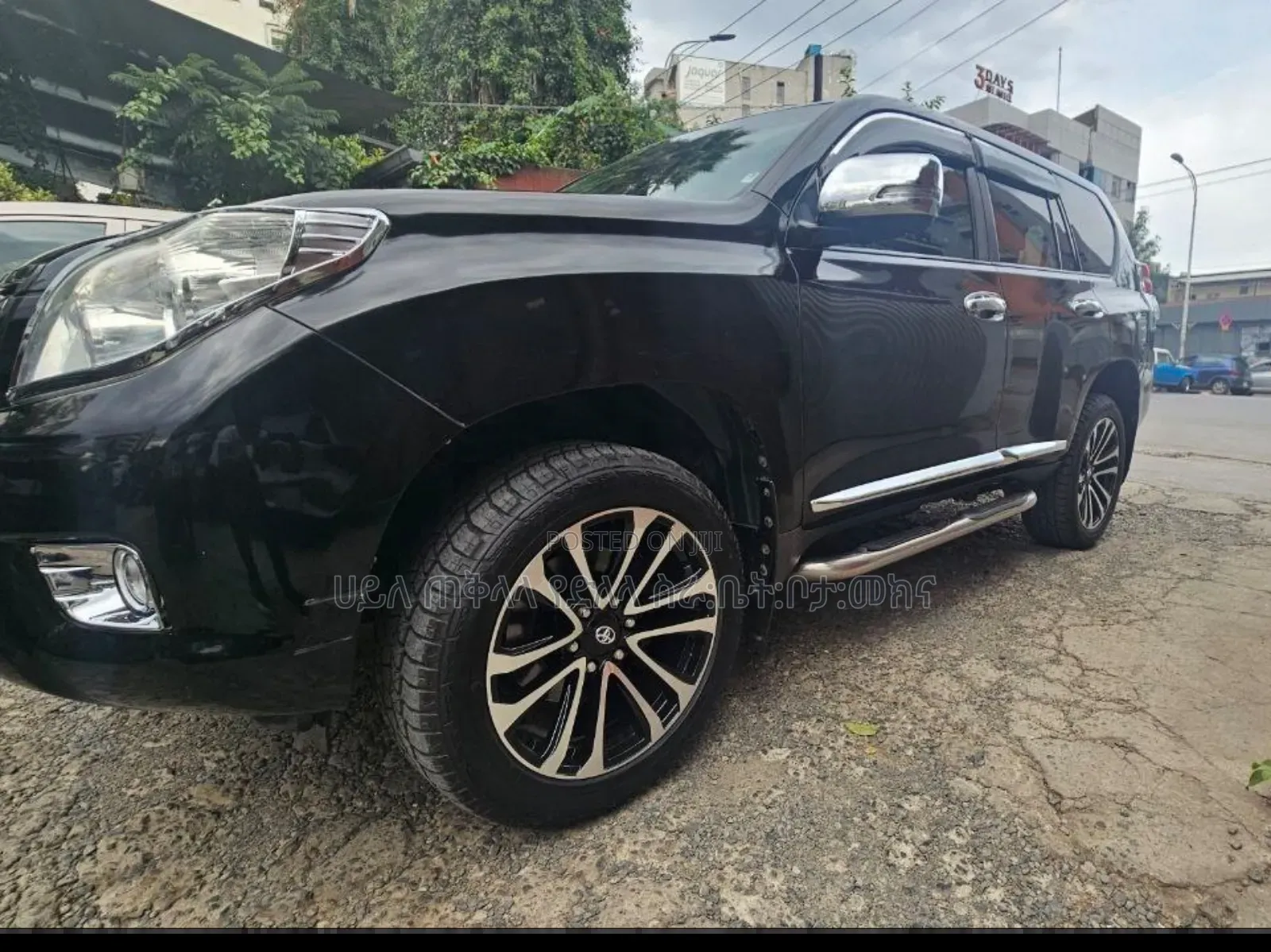 Toyota Land Cruiser Prado 2011 Matt Black