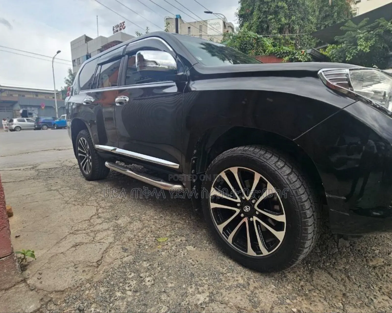 Toyota Land Cruiser Prado 2011 Matt Black