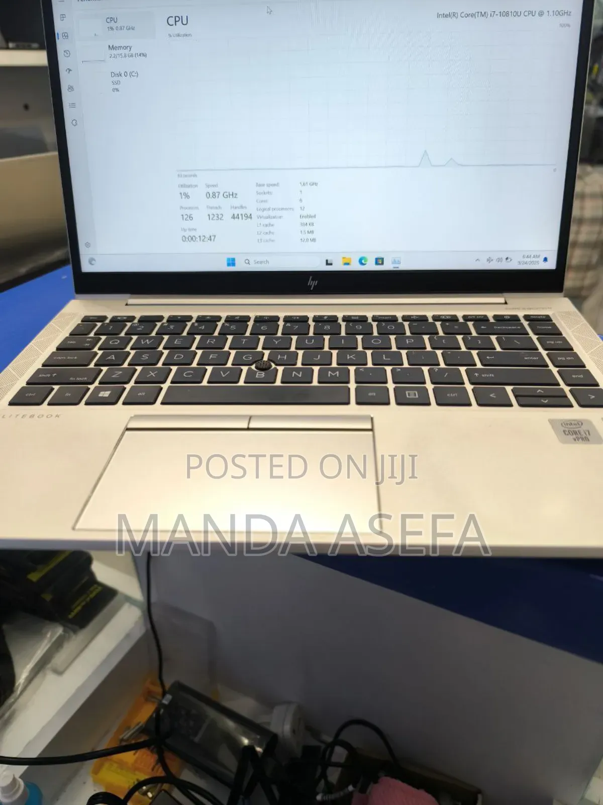 New Laptop HP EliteBook 840 G7 16GB Intel Core I7 SSD 512GB