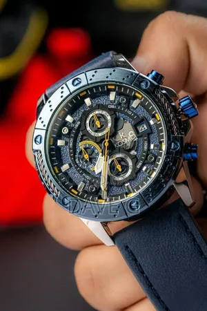 Naviforce Men Watch Luxury Brand Quartz Genuine Leather Wristwatch