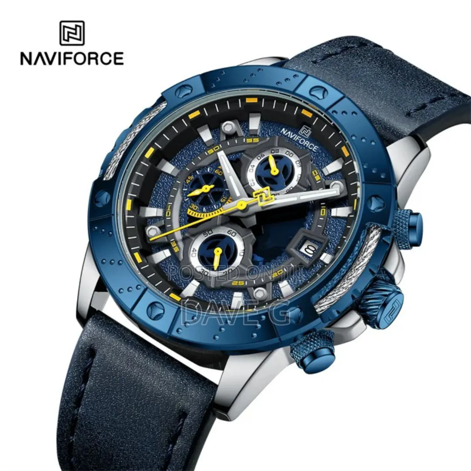 Naviforce Watch for Men High Quality Multifunction