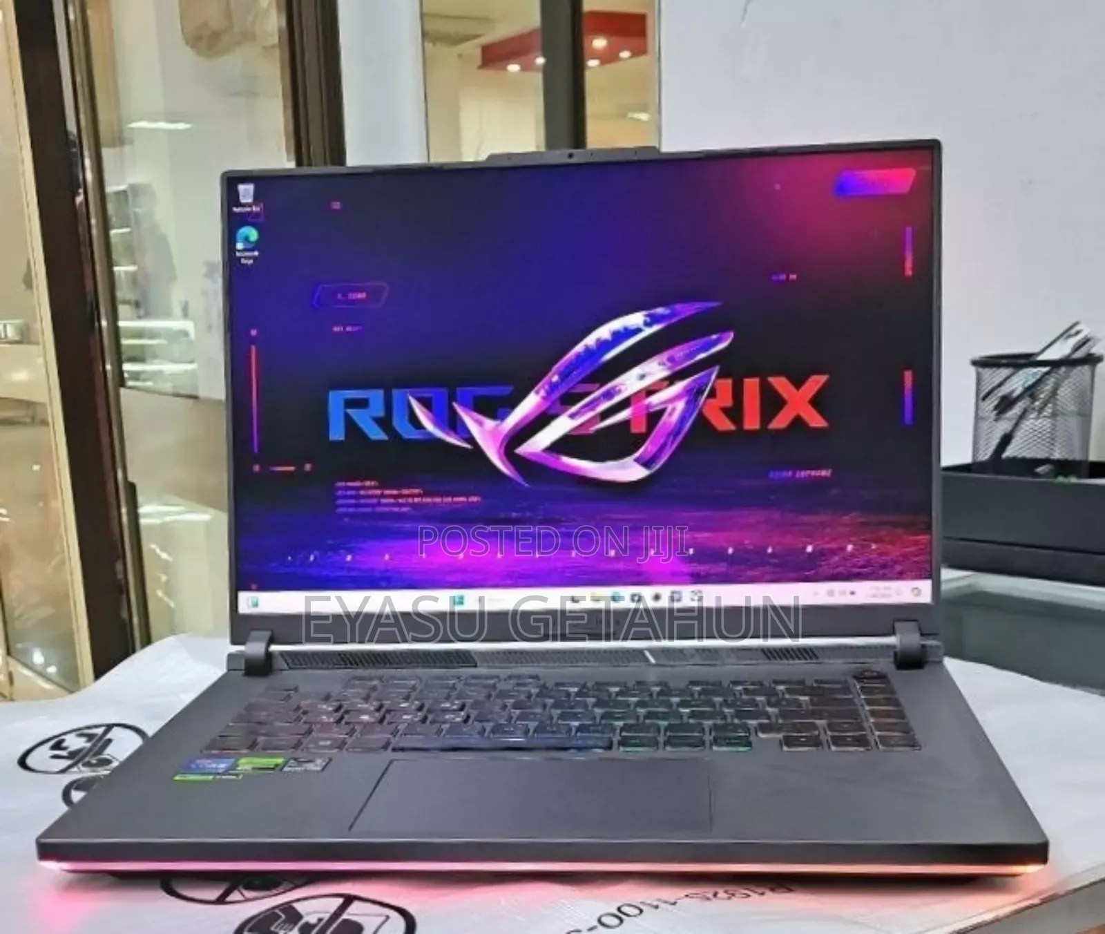 New Laptop Asus ROG Strix G16 G614 16GB Intel Core I7 SSD 1T