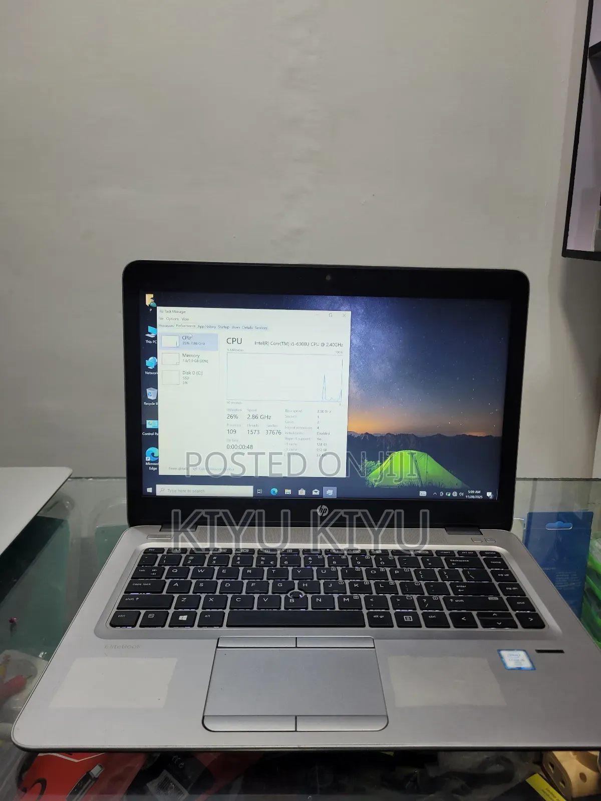 Laptop HP EliteBook 840 G3 8GB Intel Core I5 SSD 256GB