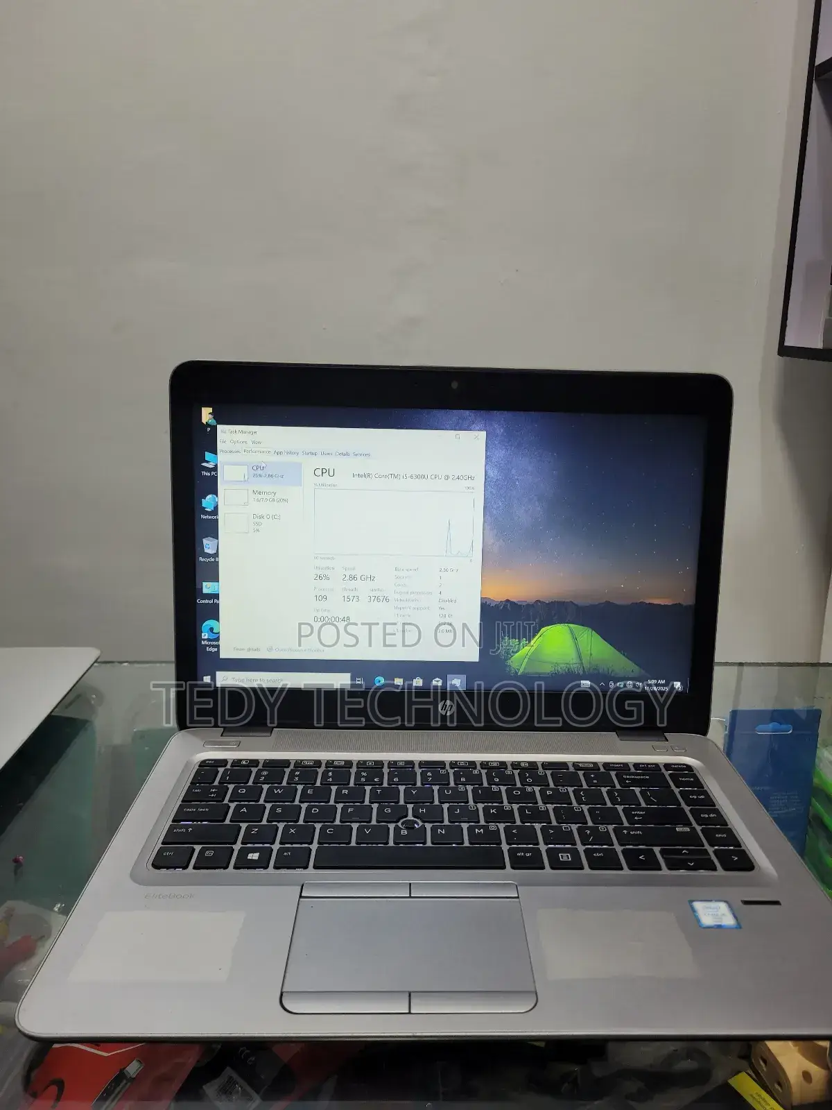 Laptop HP EliteBook 840 G3 8GB Intel Core i5 SSD 256GB