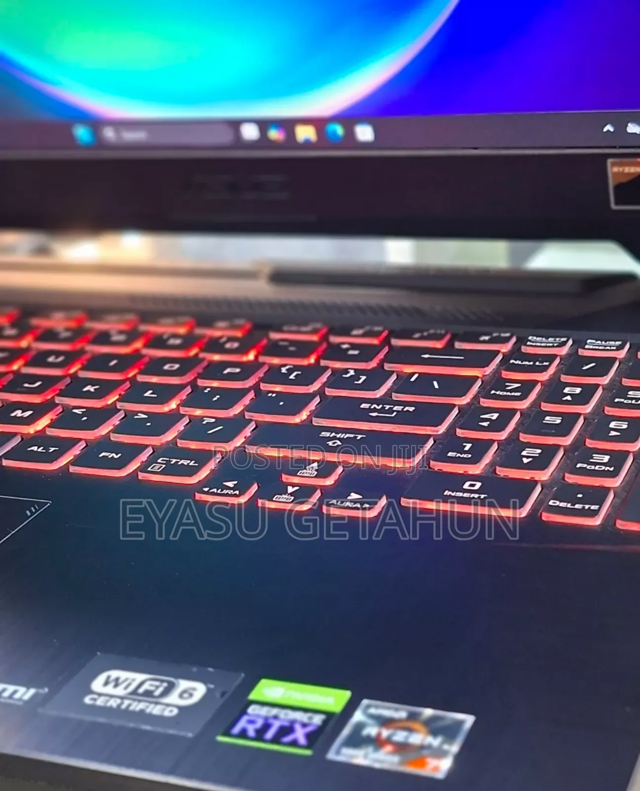 New Laptop Asus TUF Gaming A15 16GB AMD Ryzen 7 SSD 512GB