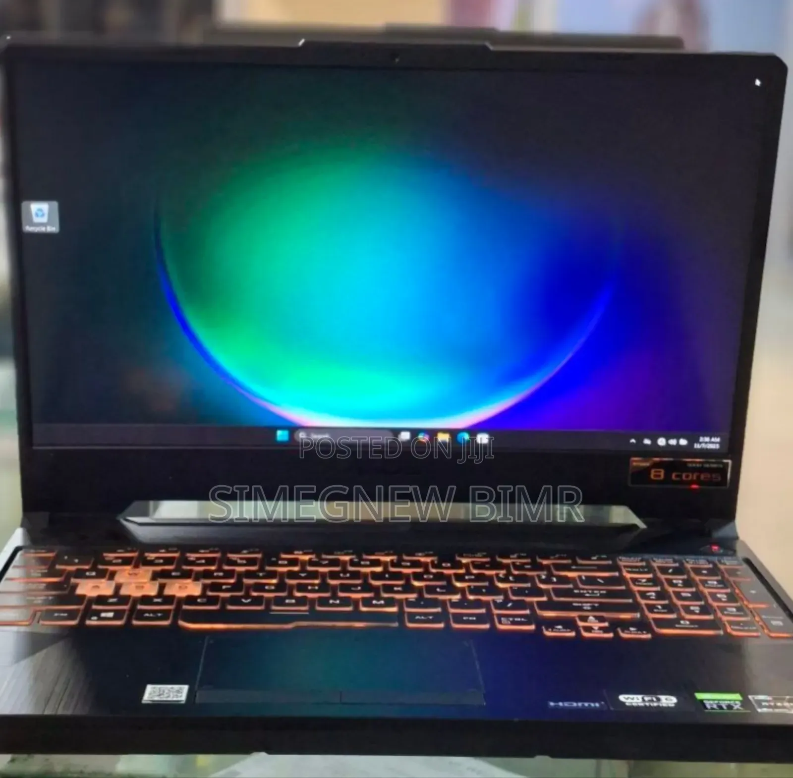 New Laptop Asus TUF Gaming A16 16GB AMD Ryzen 7 SSD 512GB