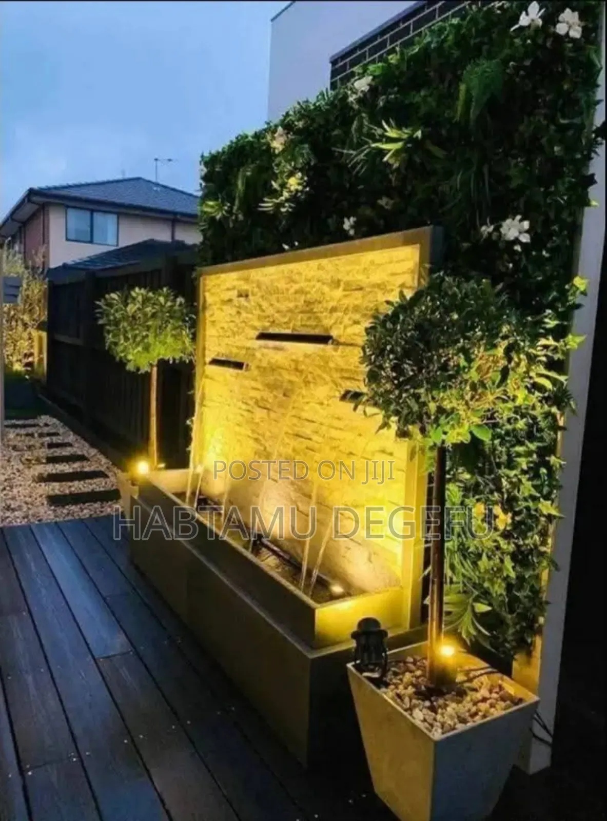 Fountain ለግቢ ማስዋቢያ ለአይን ሚማርኩ በተለያየ ዲዛይን ለማዘዝ ይደውሉልን