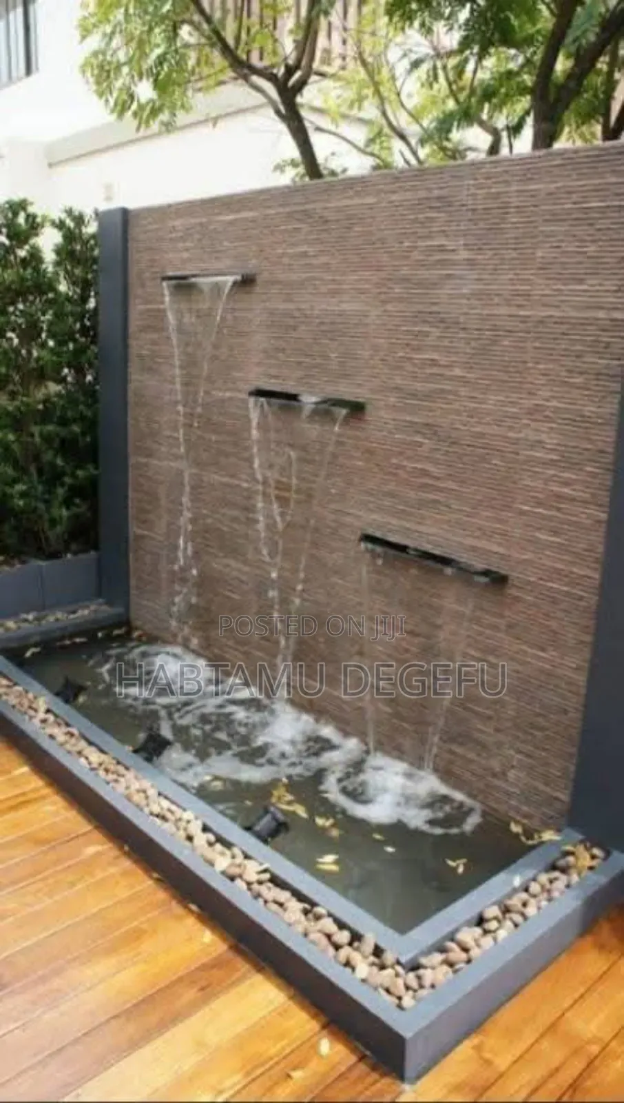 Fountain ለግቢ ማስዋቢያ ለአይን ሚማርኩ በተለያየ ዲዛይን ለማዘዝ ይደውሉልን