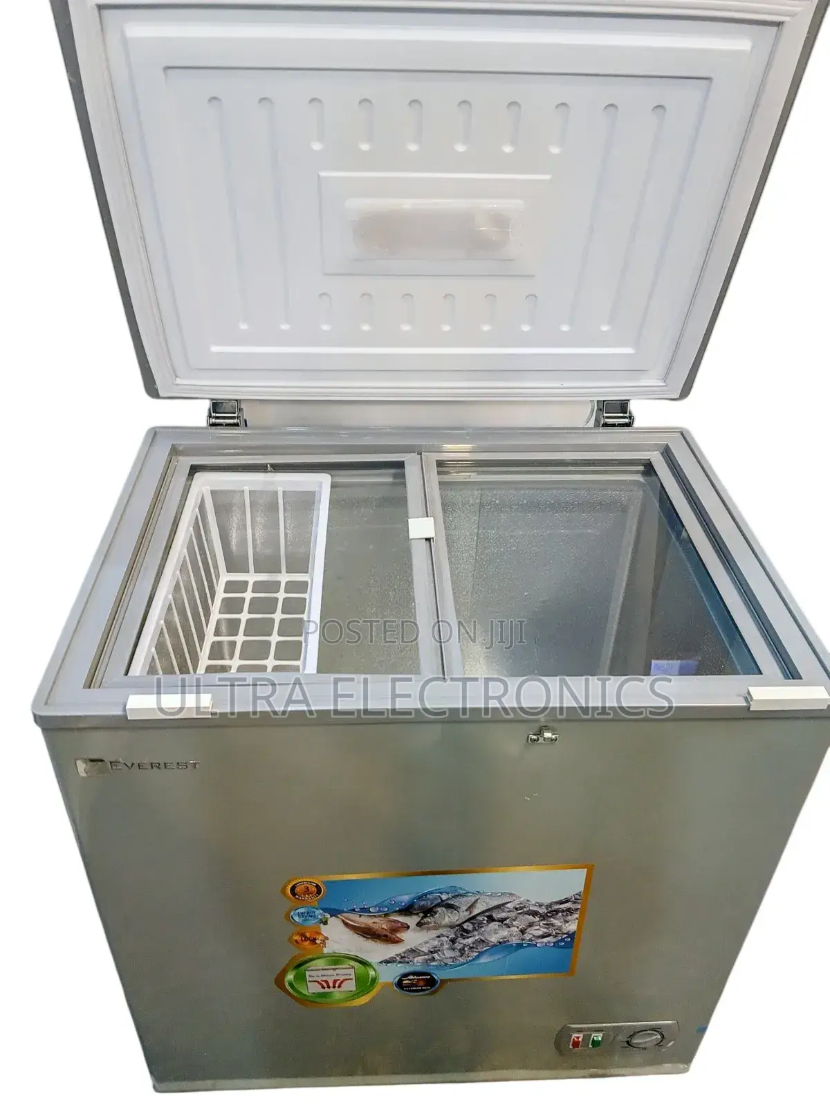 Everest Deep Chest Freezer 230l Keep Frashe