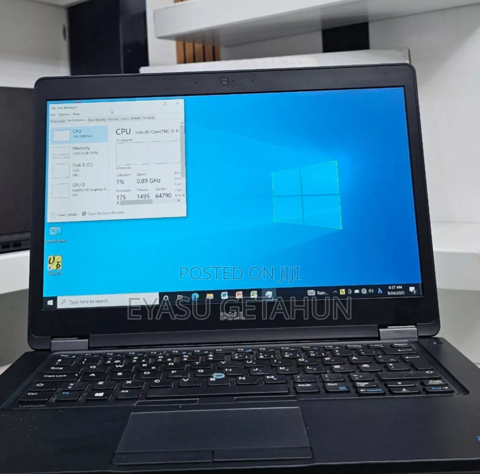New Laptop Dell Latitude 5480 8GB Intel Core I7 SSD 256GB