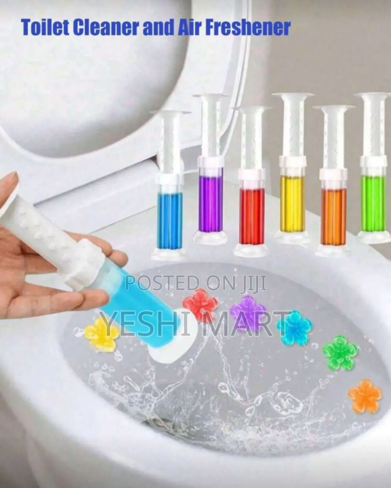 Toilet Flower Cleaner, Bathroom Toilet Deodorizing Cleaner, Odor Urine