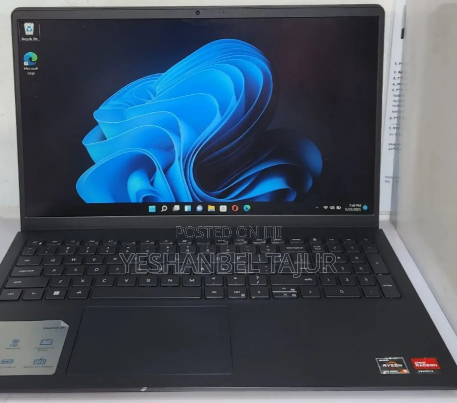 New Laptop Dell Inspiron 15 8GB AMD Ryzen 5 SSD 512GB