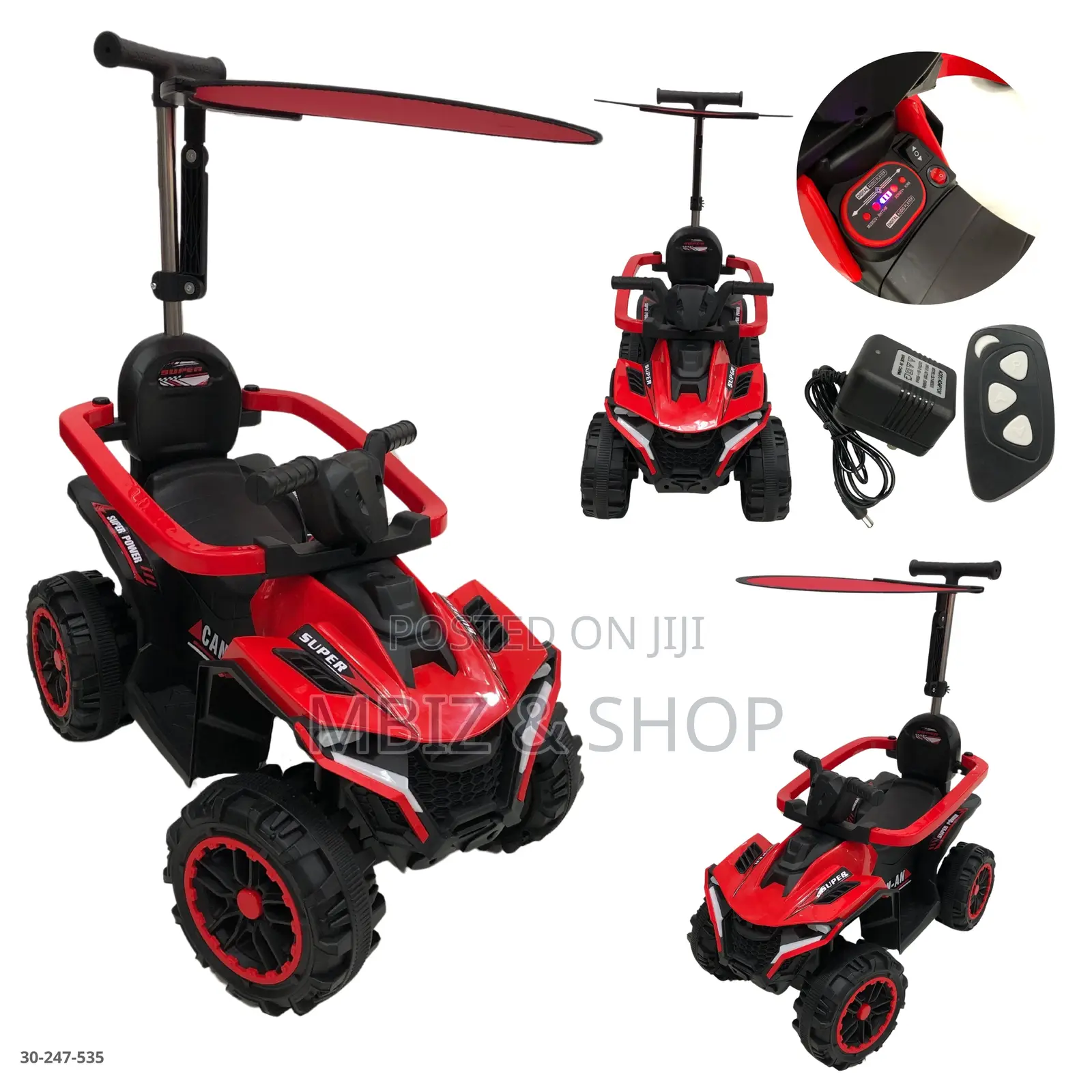 Quality Kids Ride Car (የልጆች መኪና)