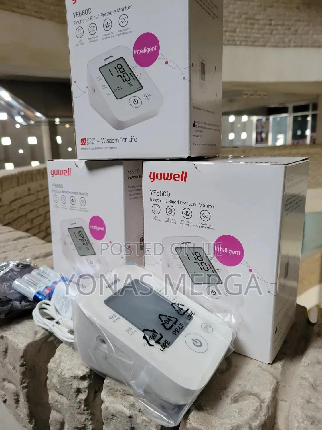 Ye660d Heavy Duty Automatic Electronic Digital Arm Blood Pressure Bp