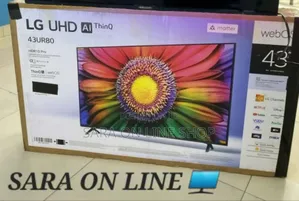 Lg 43" Uhd Smart Android Tv 10year Warranty