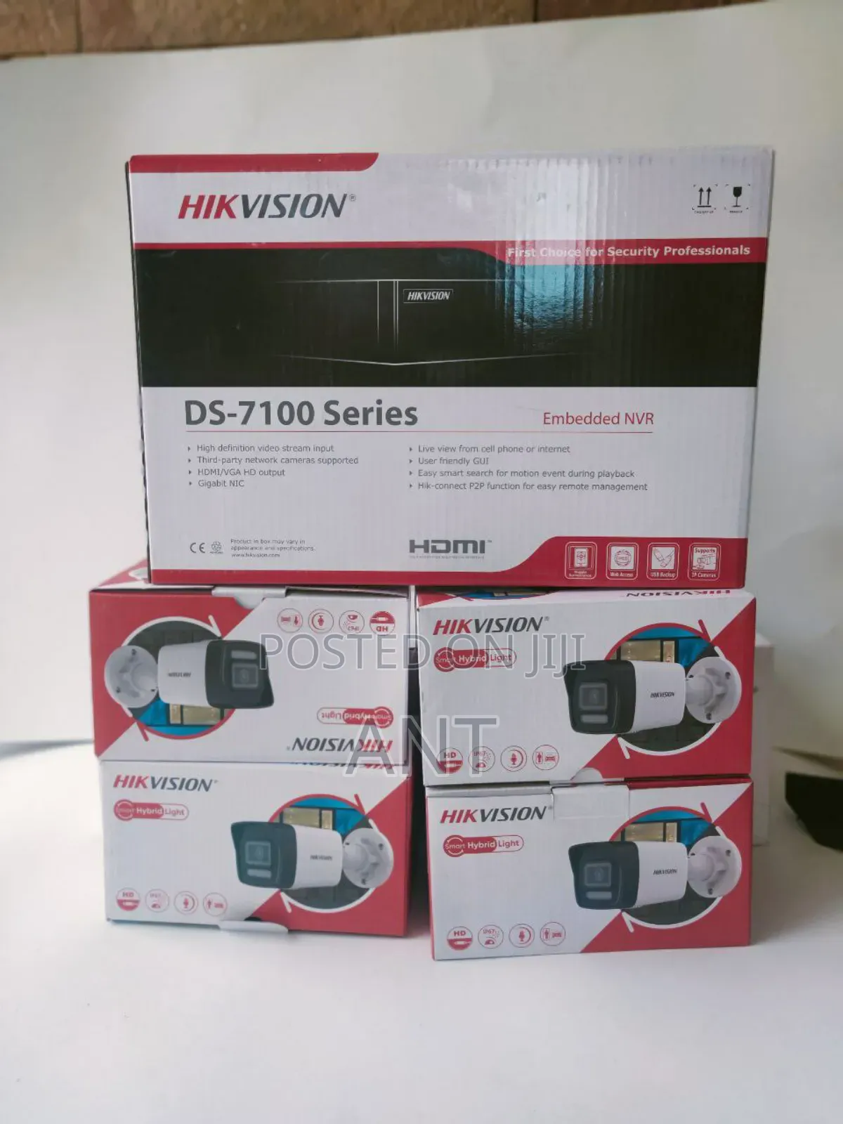 Hikvision 4 Chanel NVR Poe