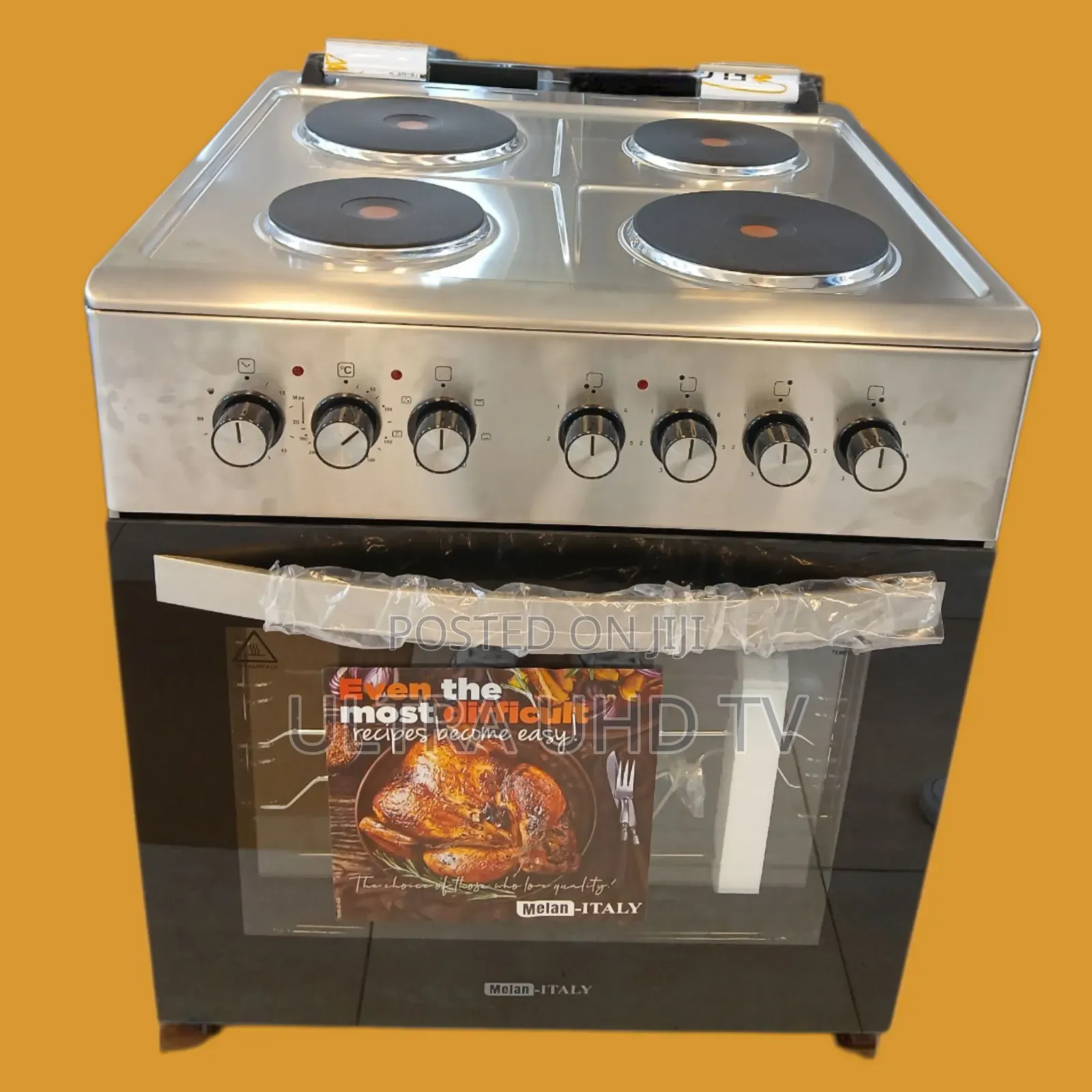 Melan Free Standing Oven 4 Electric