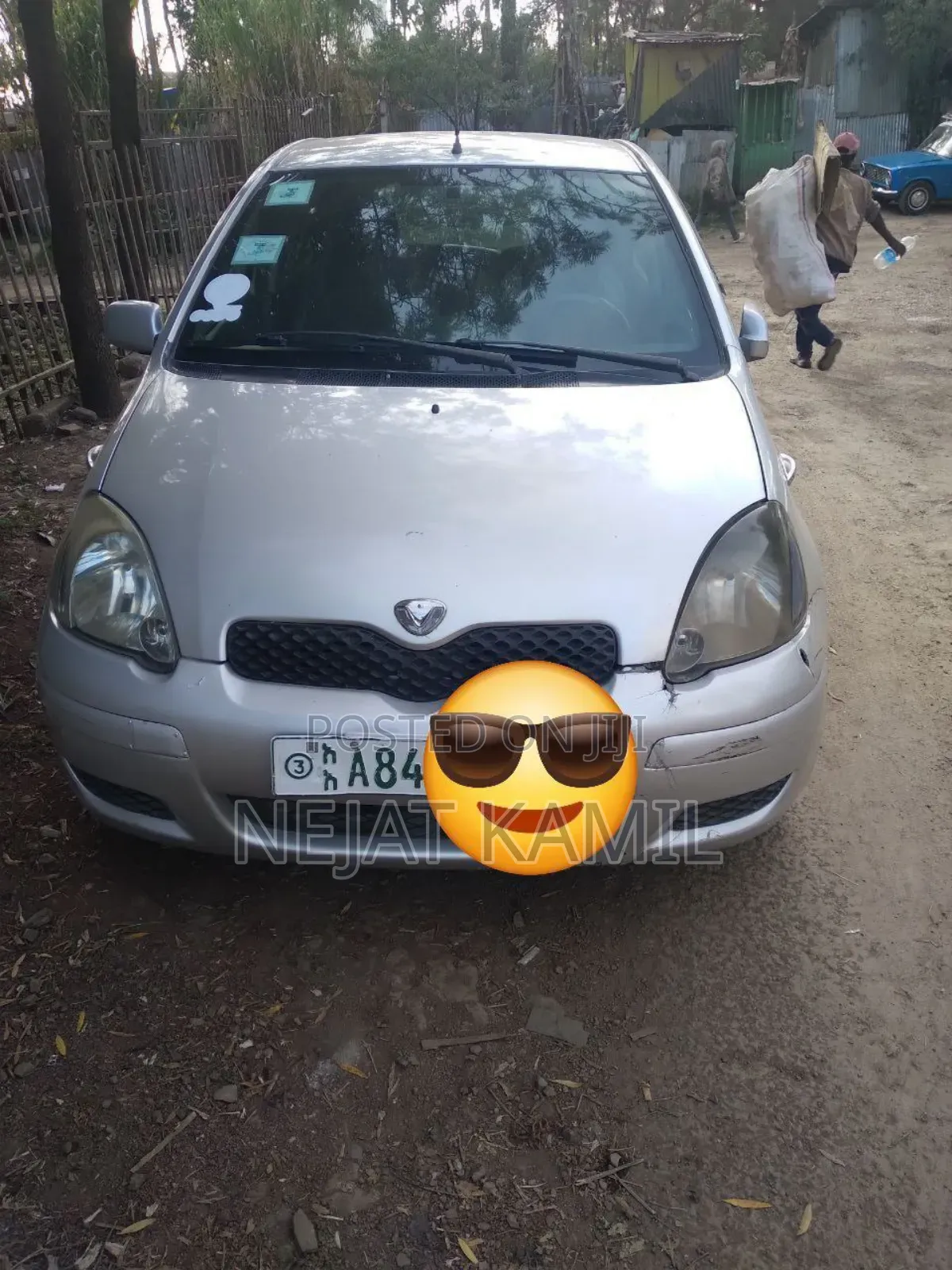 Toyota Vitz 1.0 FWD 3dr 2002 Silver