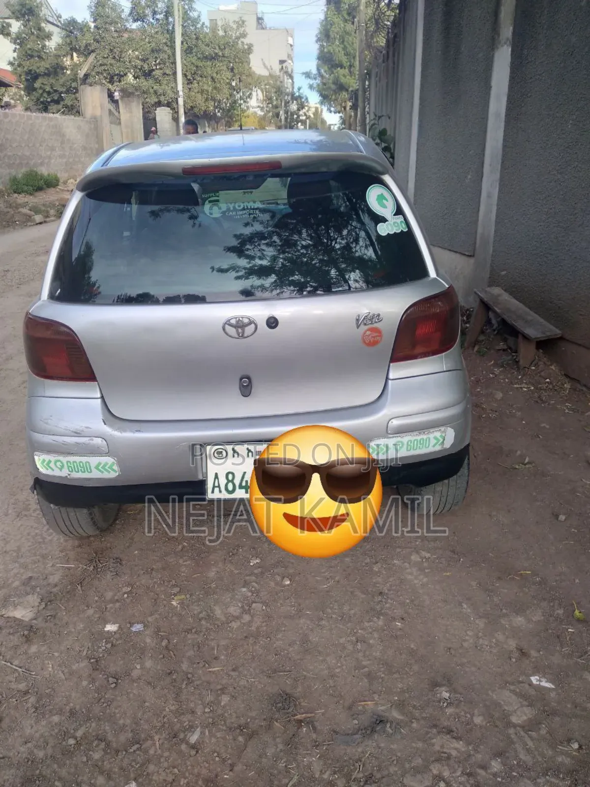 Toyota Vitz 1.0 FWD 3dr 2002 Silver