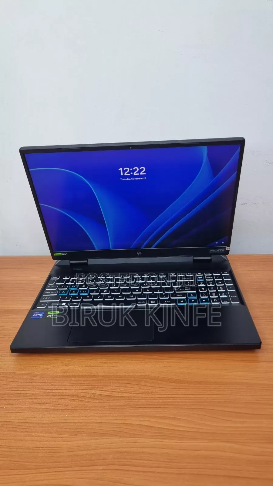 New Laptop Acer Predator Helios Neo 16 8GB Intel Core I9 SSD 1T