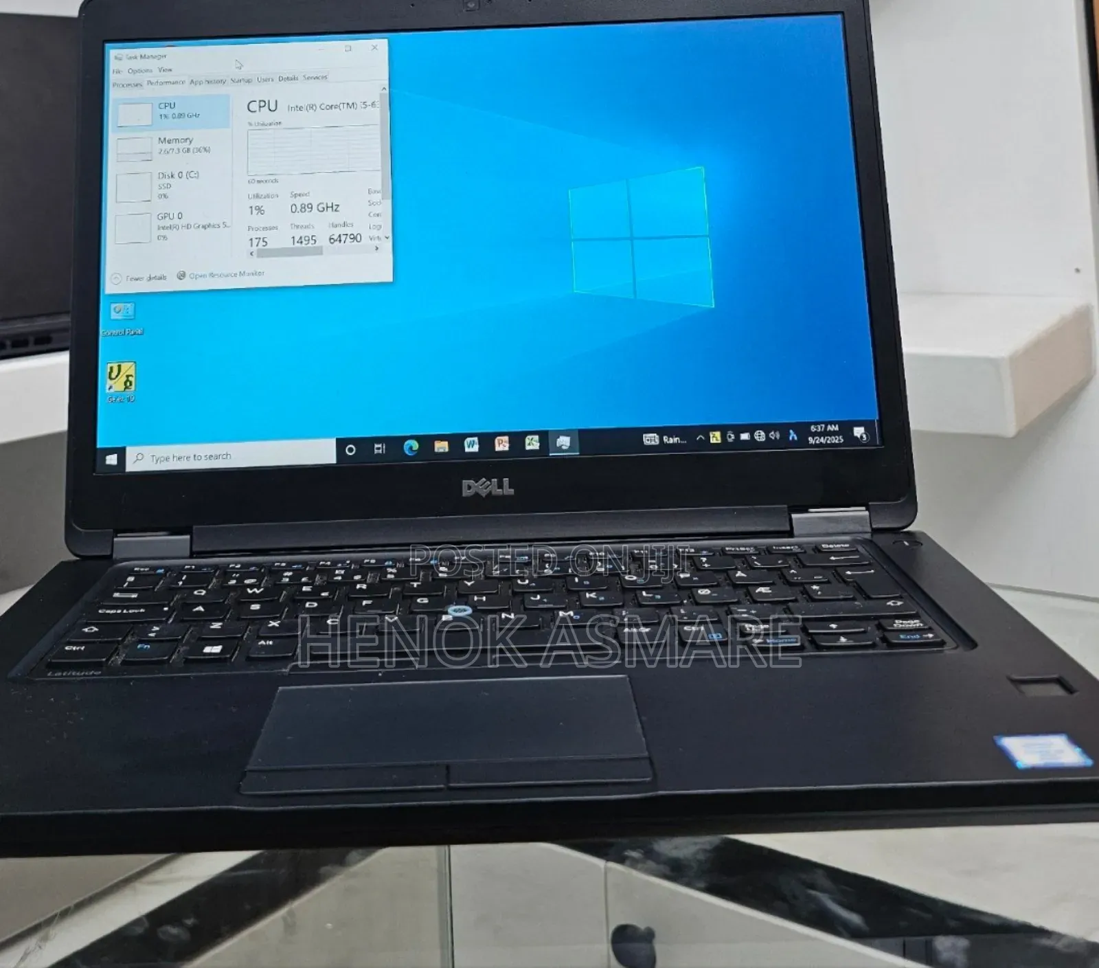 New Laptop Dell Latitude 5480 16GB Intel Core I7 SSD 256GB