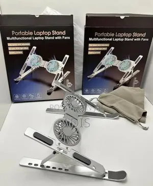 Portable Laptop Stand With Fans.
