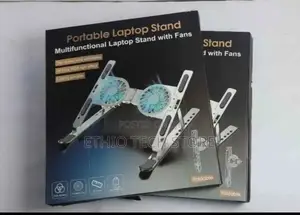 Portable Laptop Stand With Fans.