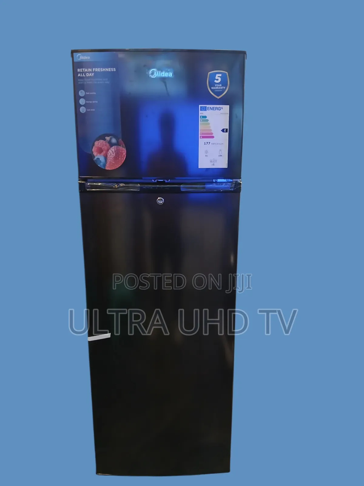 Media Refrigerator 333l Powerful Comprosser