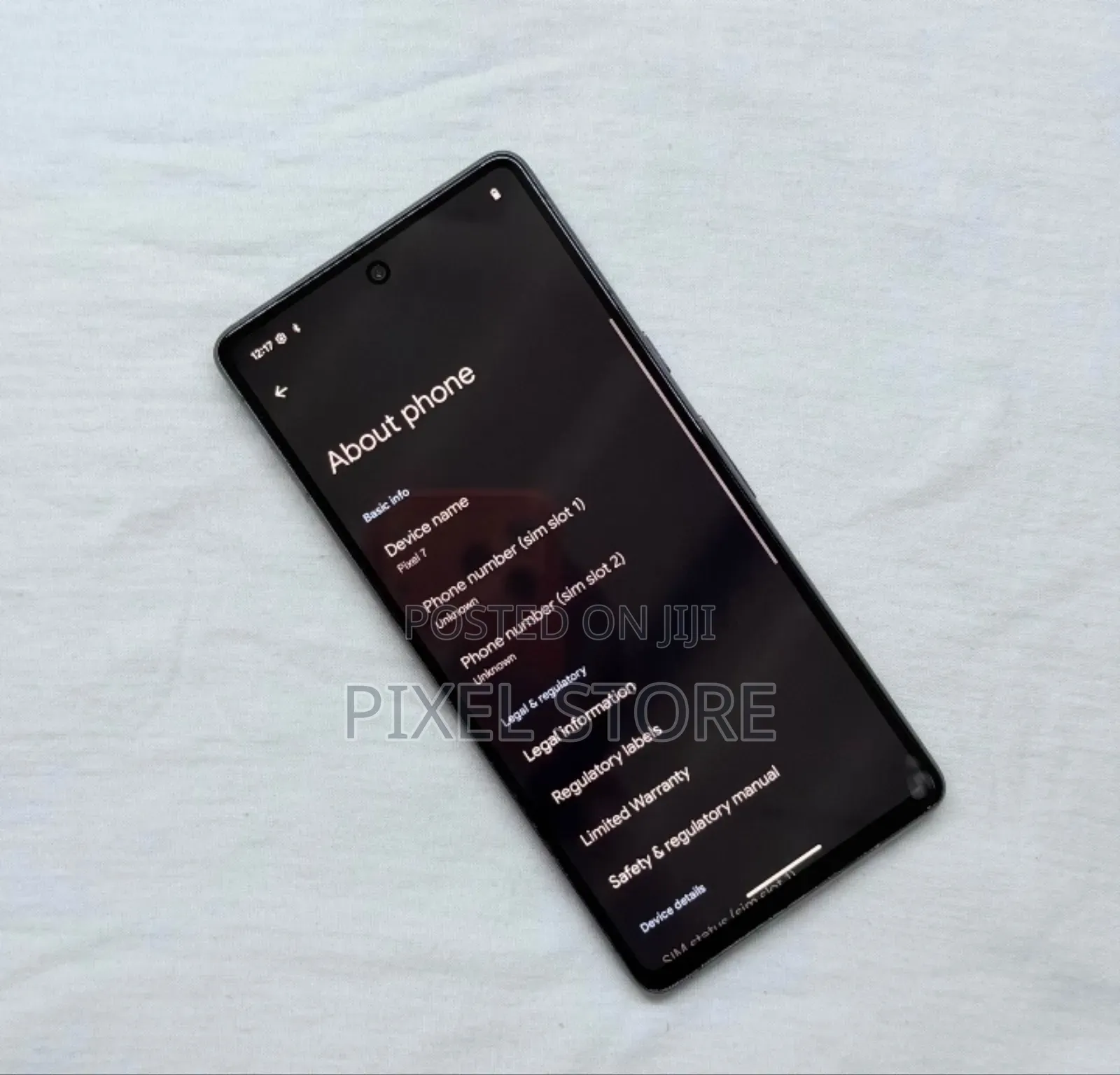 New Google Pixel 7 128 GB Black