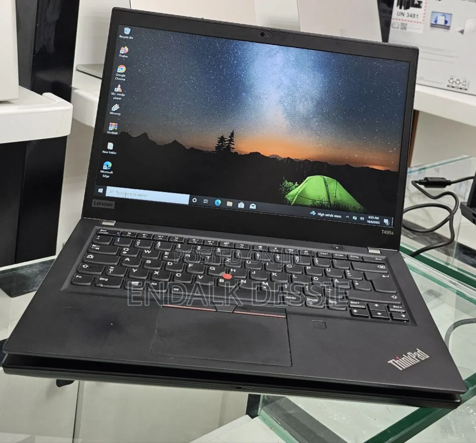New Laptop Lenovo ThinkPad T495s 16GB AMD Ryzen 7 SSD 512GB