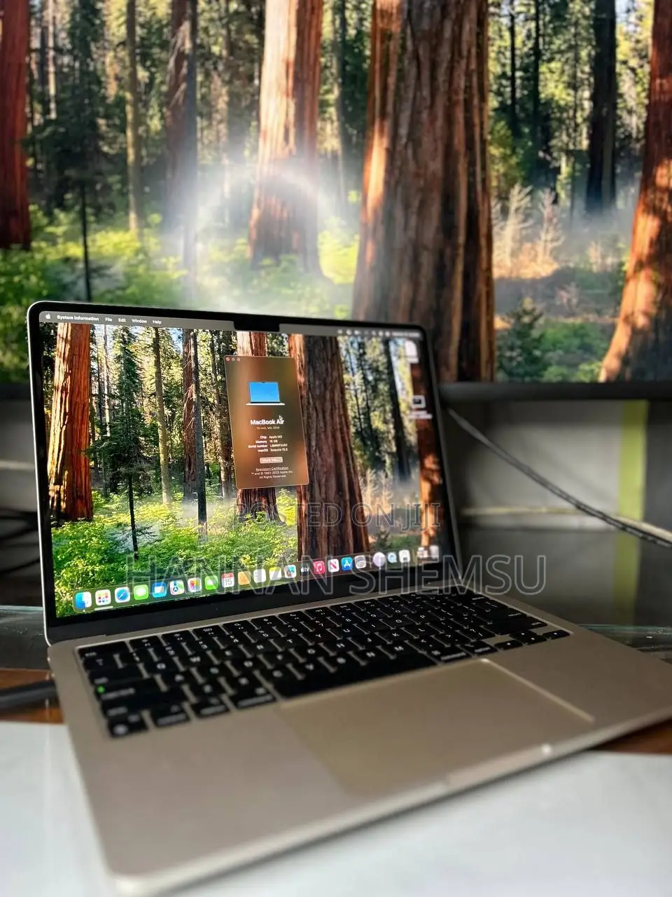 New Apple MacBook Air 2024 M3 13-Inch 16GB Intel Core M3 SSD 512GB