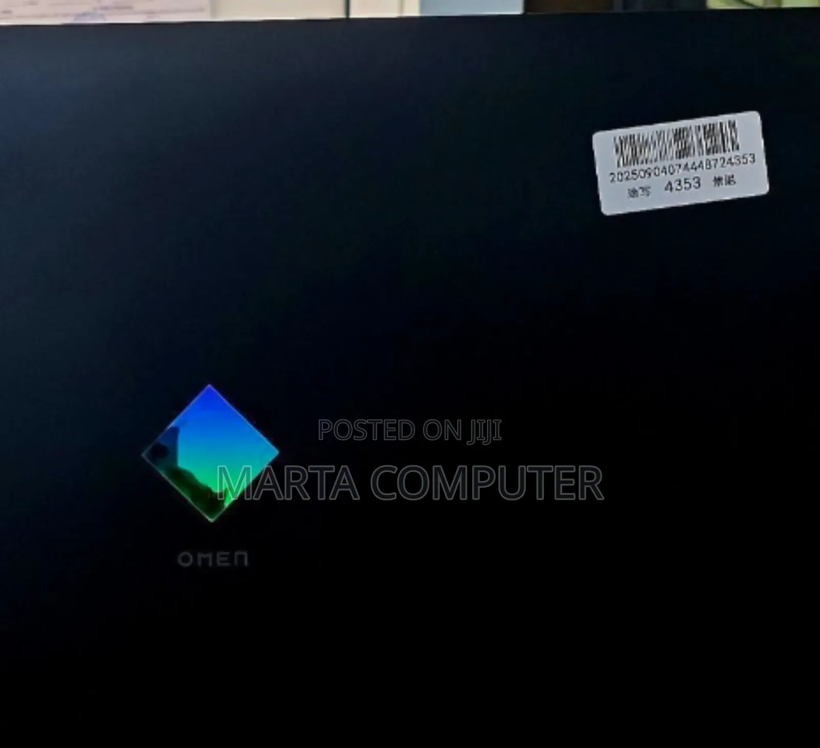 New Laptop HP Omen 15t 16GB Intel Core I9 SSD 1T