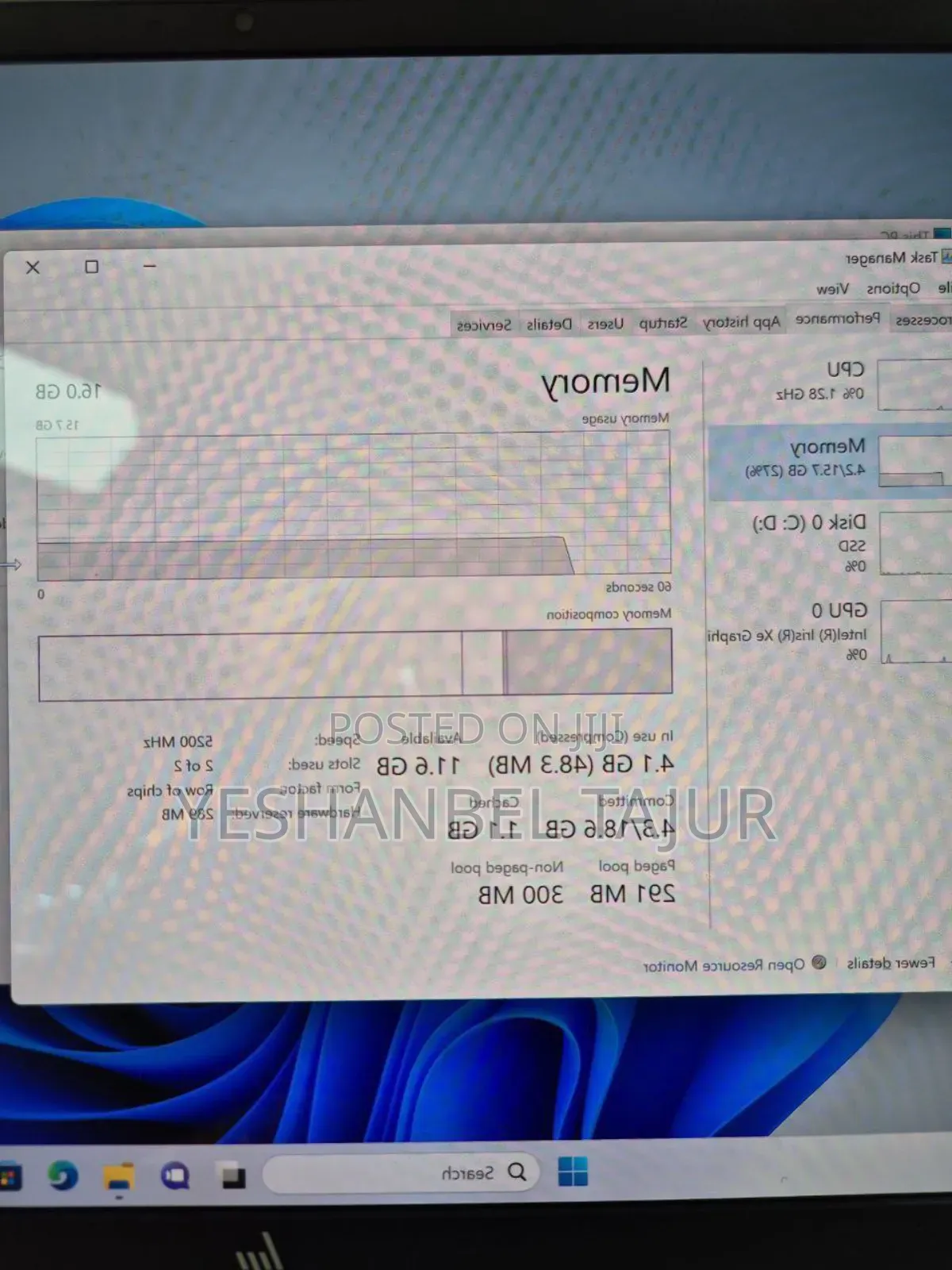 New Laptop HP Pavilion 15 16GB Intel Core I7 SSD 1T