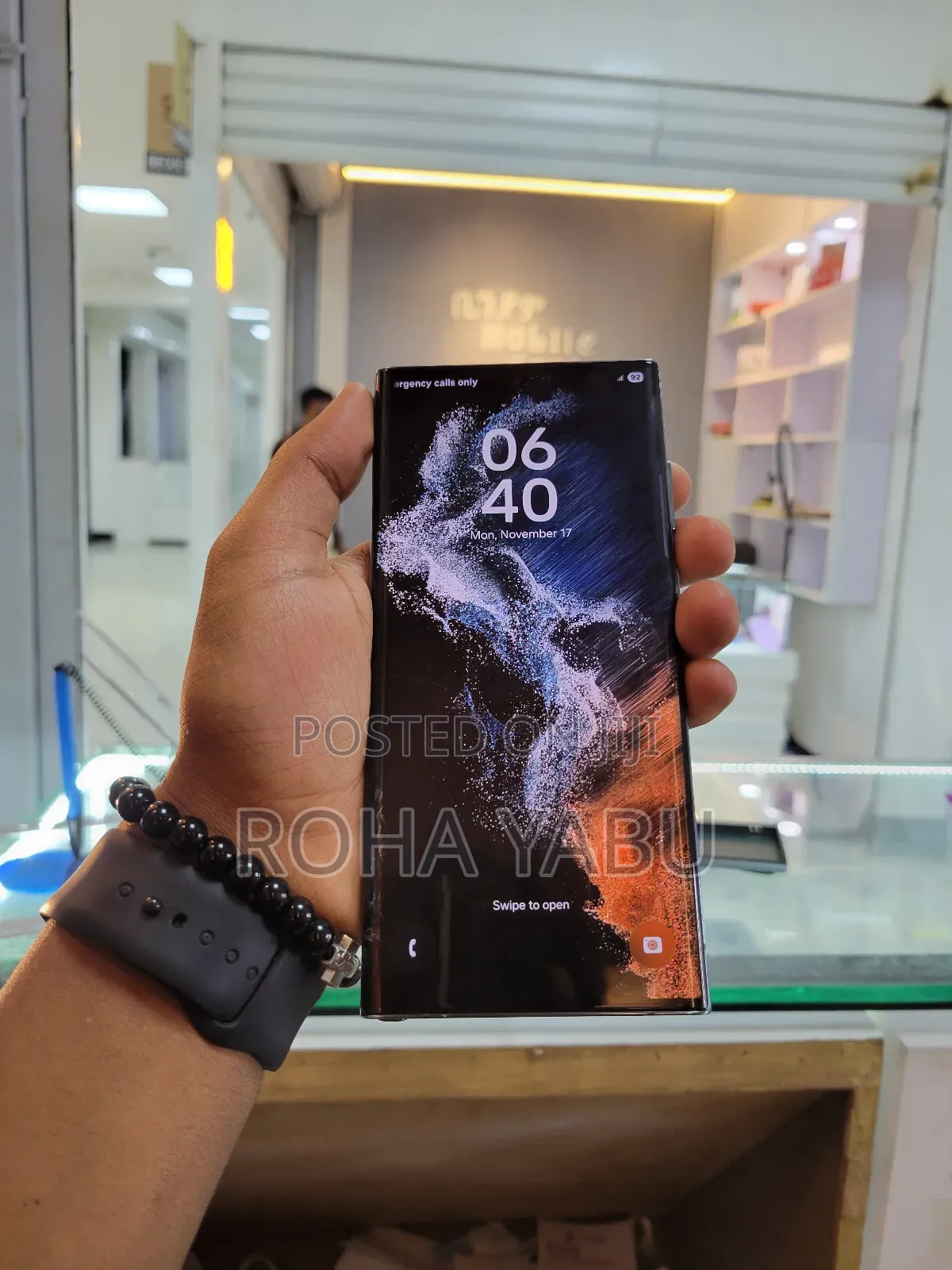 Samsung Galaxy S22 Ultra 256 GB Black