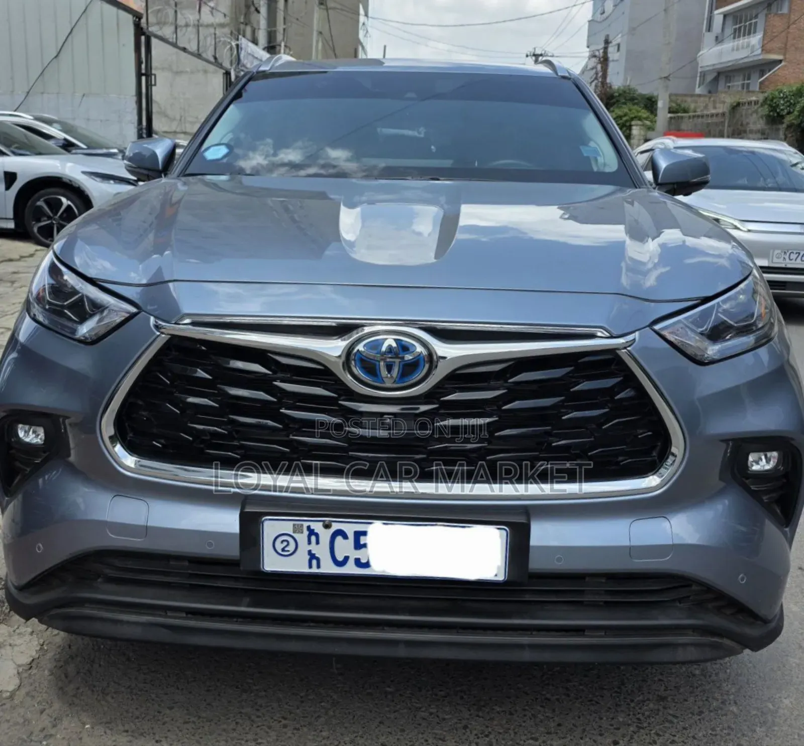 Toyota Highlander Hybrid 2023 Gray