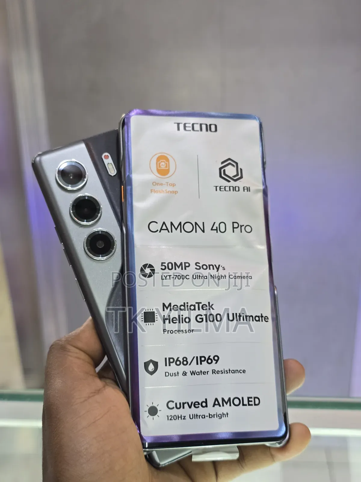 New Tecno Camon 40 Pro 256 GB