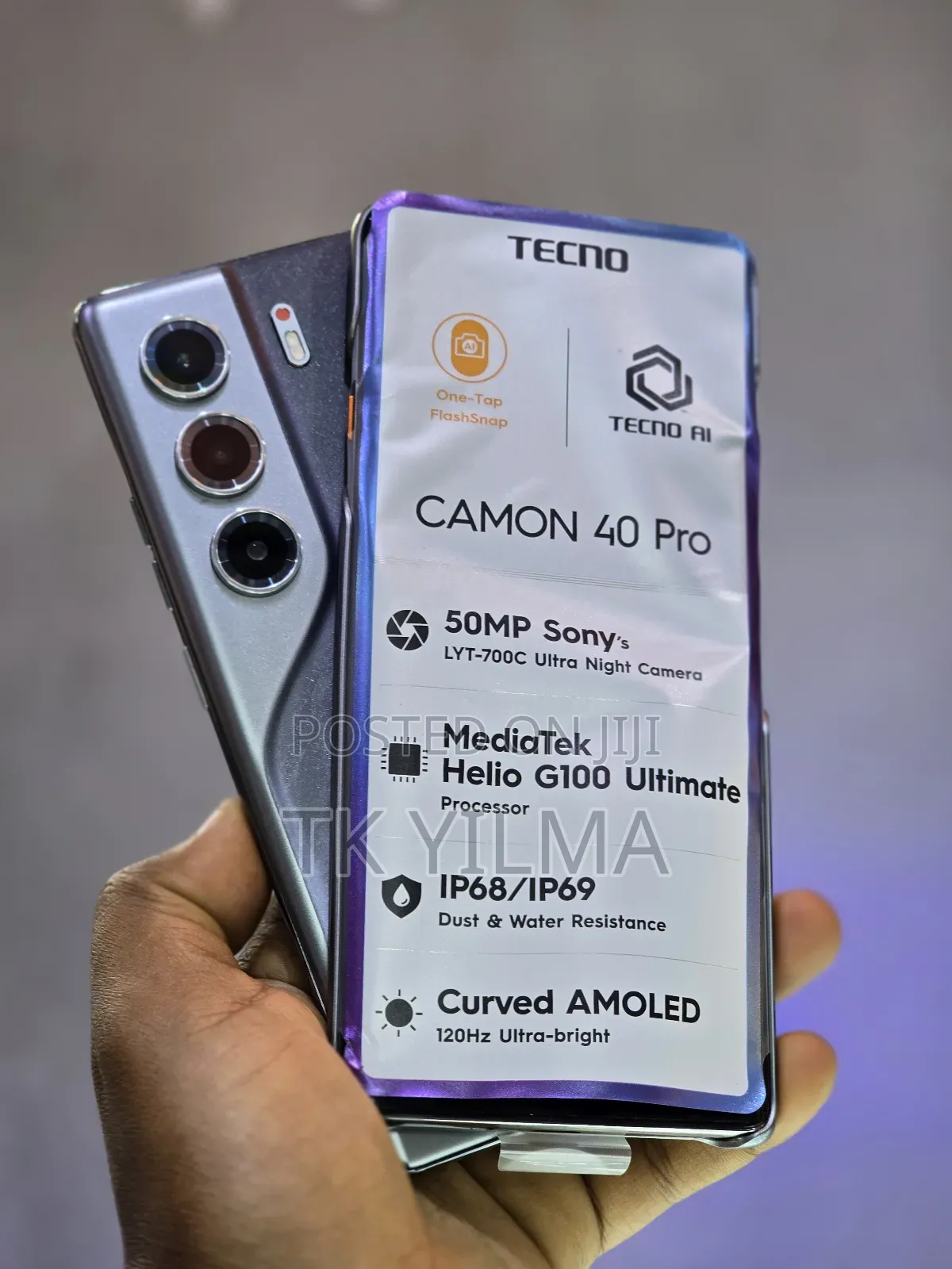 New Tecno Camon 40 Pro 256 GB