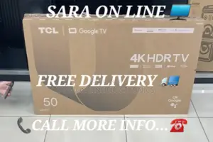 ◆◆Tcl 50" Hdr Smart Google Tv **Free Delivery
