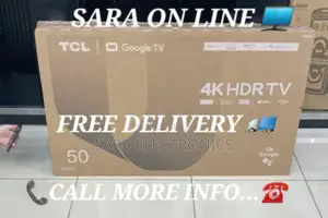 ◆◆Tcl 50" Hdr Smart Google Tv **Free Delivery