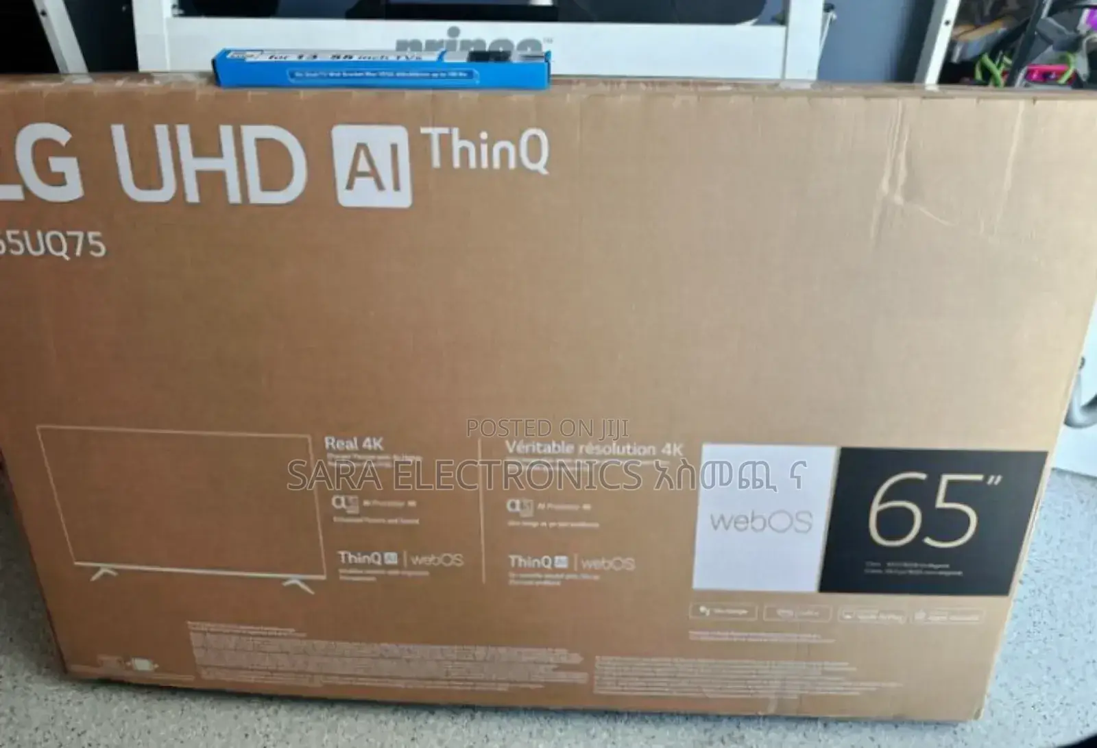 Lg 65" Uhd Smart Androidtv New Model Free Delivery 10year Warranty
