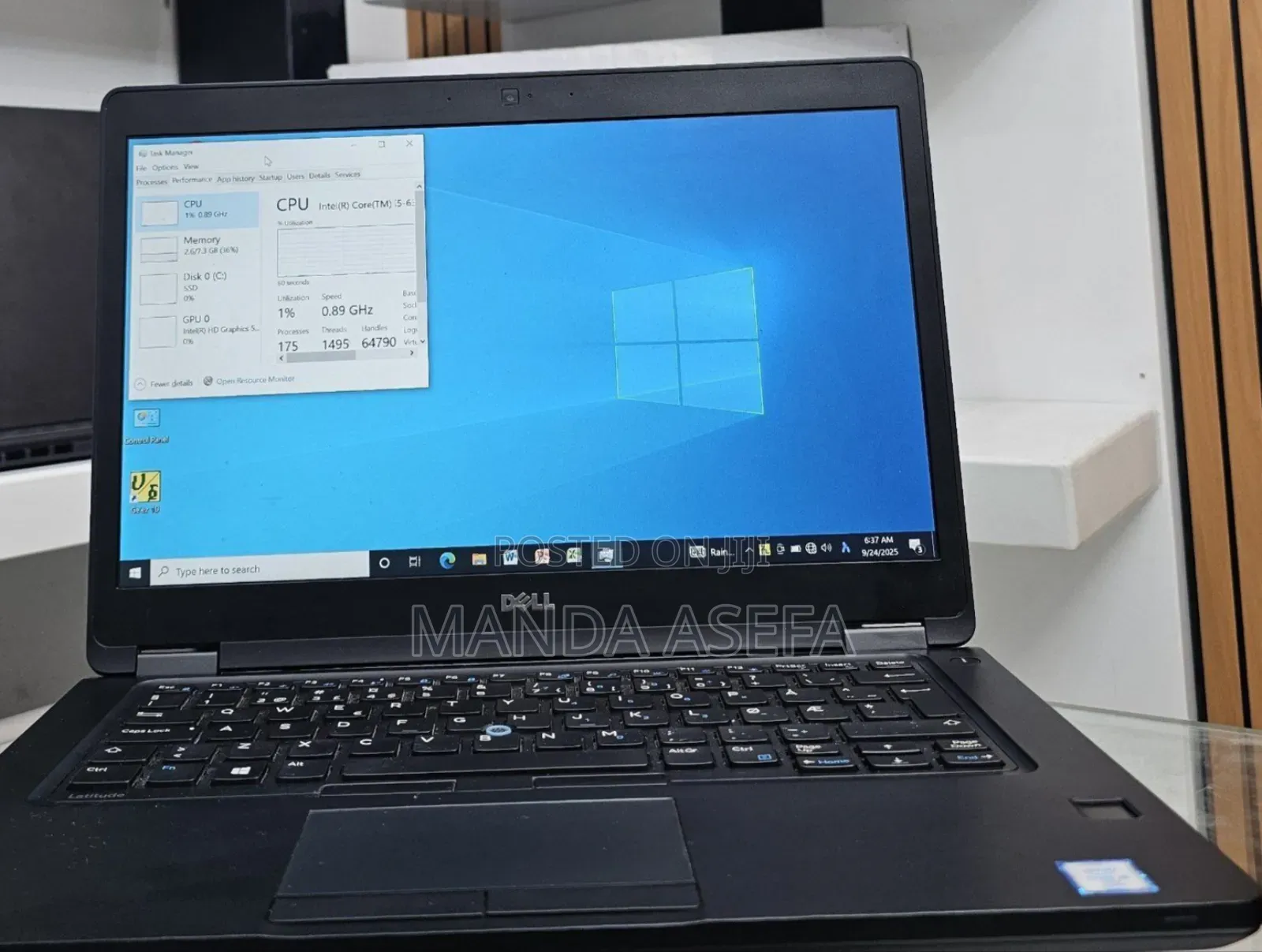 New Laptop Dell Latitude 5480 16GB Intel Core i7 SSD 256GB