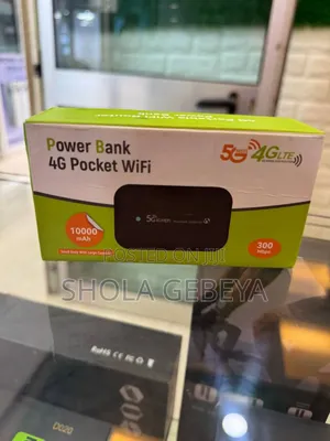 Wifi Router and Power Bank