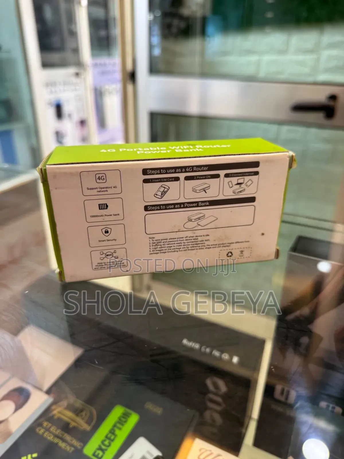 Wifi Router and Power Bank